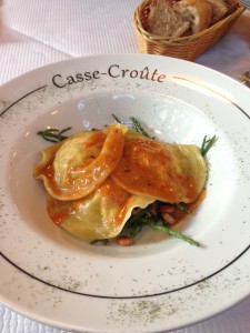 Casse-Croute - London Food Blog - Crab ravioli