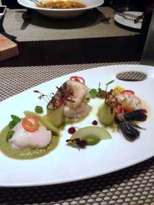 Flavours of Mexico - London Food Blog - Prawns & scallops