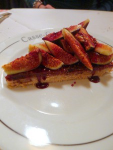 Casse-Croute - London Food Blog - Fig tart