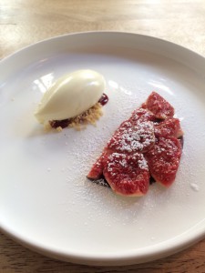 Antidote - London Food Blog - Fig & damson tart