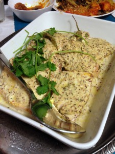 Tilda Curry Supper Club - London Food Blog - Swordfish