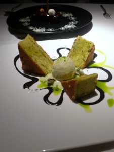 Quilon - London Food Blog - Pistachio cake