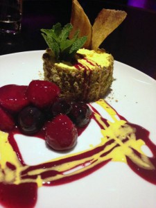 Mamounia - London Food Blog - Saffron cheesecake