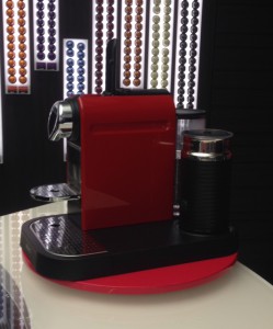 A Nespresso machine - Awesome colour!