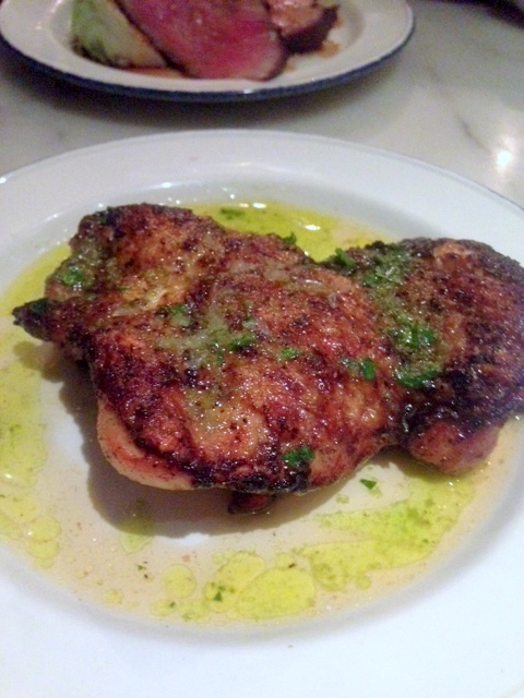 Barrica Tapas Bar - London Food Blog - Chargrilled chicken