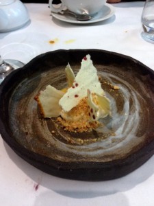 Tiradito - London Food Blog - Deconstructed cheesecake
