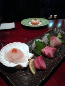 Tsukijii Sushi - London Food Blog - Sashimi selection