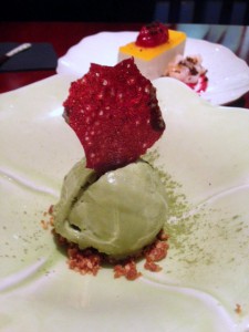 Tsukiji Sushi - London Food Blog - Green tea ice cream
