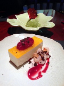Tsukiji Sushi - London Food Blog - Vanilla cheesecake