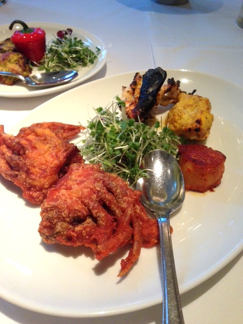 Bombay Brassiere - London Food Blog - Seafood platter