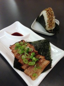 Kanada-Ya - London Food Blog - Pork & onigiri