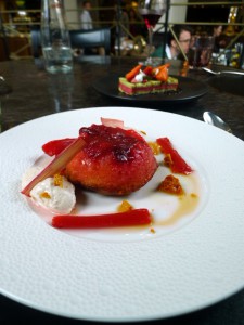 The Balcon - London Food Blog - Rhubarb pudding