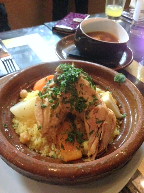 Mamounia Lounge - London Food Blog - Chicken couscous