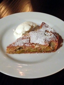 Noble Rot - London Food Blog - Greengage & hazelnut tart