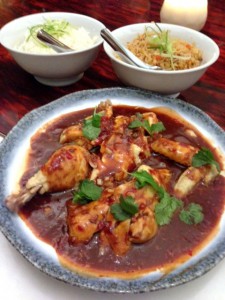 Cha Chaan Teng - London Food Blog - Poached chicken w. spicy Sichuan sauce