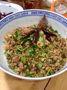 Lao Cafe - London Food Blog - Laab pork