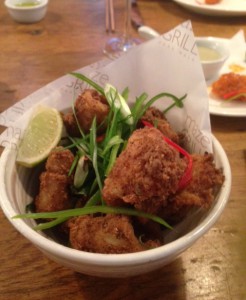 Maze Grill – London Food Blog - Salt & Szechuan pepper squid