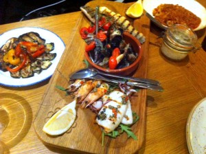 Amici Miei - London Food Blog - Grilled mixed seafood