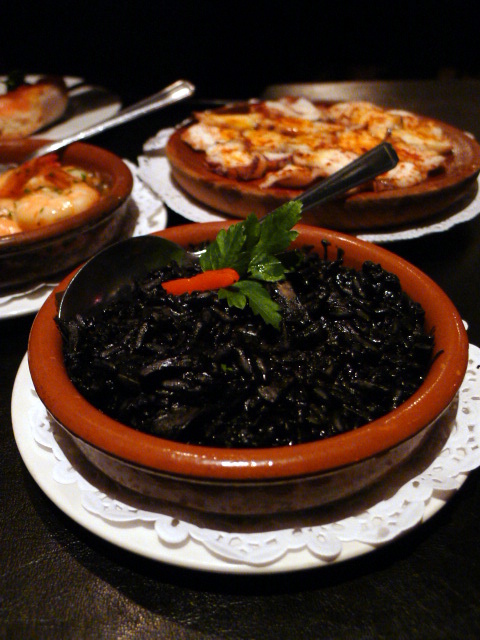 El Pirata - London Food Blog - Black ink rice