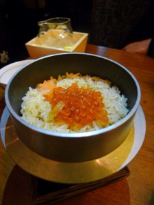 Sakagura - London Food Blog - Sea bream rice