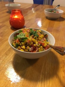 Jenius Social - London Food Blog - Sweet corn salsa