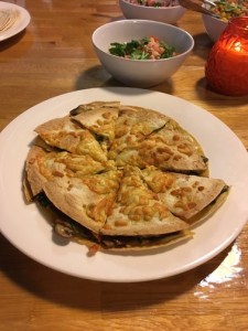 Jenius Social - London Food Blog - Mushroom quesadillas