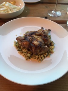 Wellbourne Brassiere - London Food Blog - Spatchcock quail