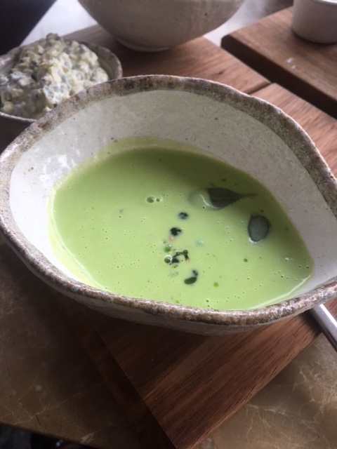 Plate Restaurant - London Food Blog - Pea soup