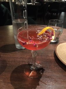 London Food Blog - Indian Rose cocktail